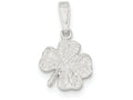 FJC Finejewelers Sterling Silver 4-leaf Clover Charm