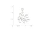 FJC Finejewelers Sterling Silver Octopus Charm