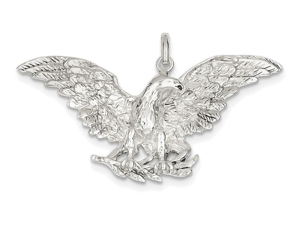 FJC Finejewelers Sterling Silver Eagle Charm