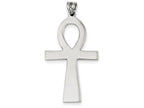 FJC Finejewelers Sterling Silver Ankh Cross Pendant Necklace - Chain Included