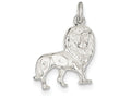 FJC Finejewelers Sterling Silver Lion Charm