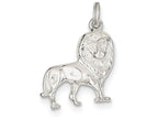 FJC Finejewelers Sterling Silver Lion Charm