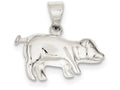 FJC Finejewelers Sterling Silver Pig Charm