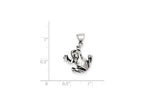 FJC Finejewelers Sterling Silver Antiqued Frog Charm