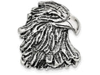 FJC Finejewelers Sterling Silver Antiqued Eagle Head Pendant Necklace - Chain Included