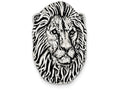 FJC Finejewelers Sterling Silver Antiqued Lion Head Pendant Necklace - Chain Included