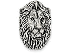 FJC Finejewelers Sterling Silver Antiqued Lion Head Pendant Necklace - Chain Included