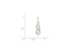 FJC Finejewelers Sterling Silver Peanut Charm
