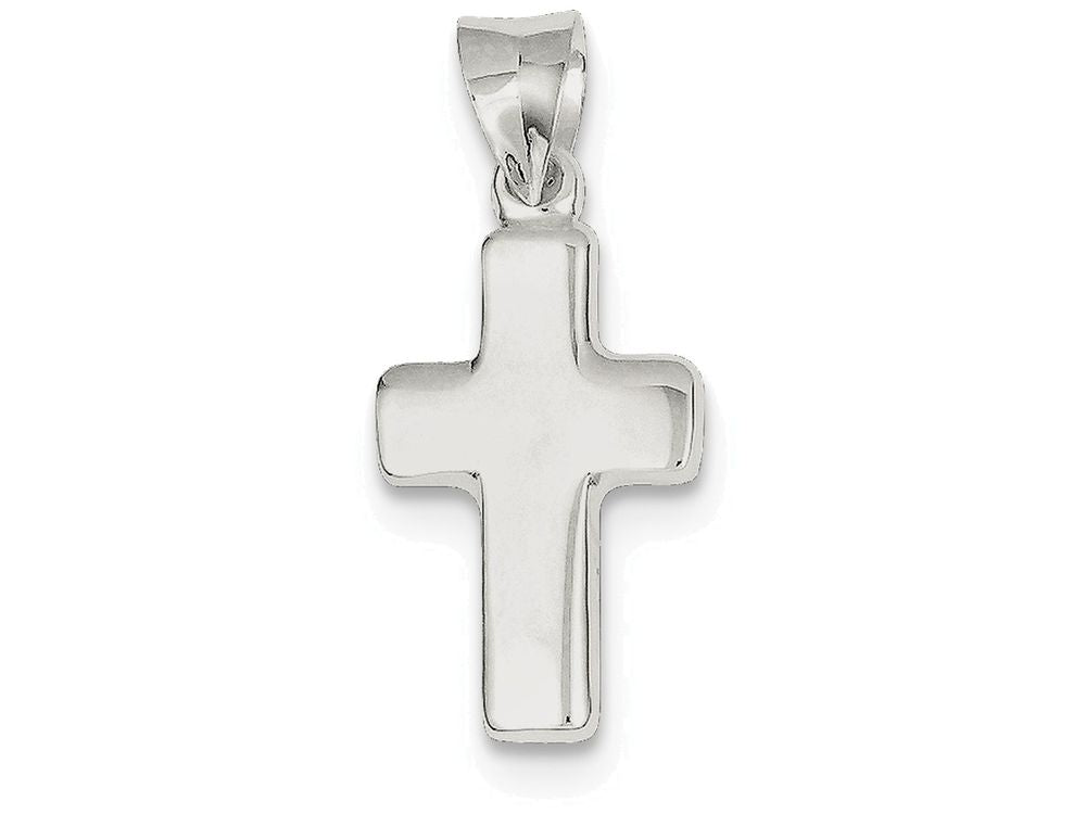 FJC Finejewelers Sterling Silver Cross Pendant Necklace - Chain Included