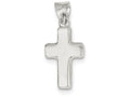 FJC Finejewelers Sterling Silver Cross Pendant Necklace - Chain Included