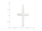 FJC Finejewelers Sterling Silver Cross Pendant Necklace - Chain Included
