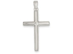 FJC Finejewelers Sterling Silver Cross Pendant Necklace - Chain Included