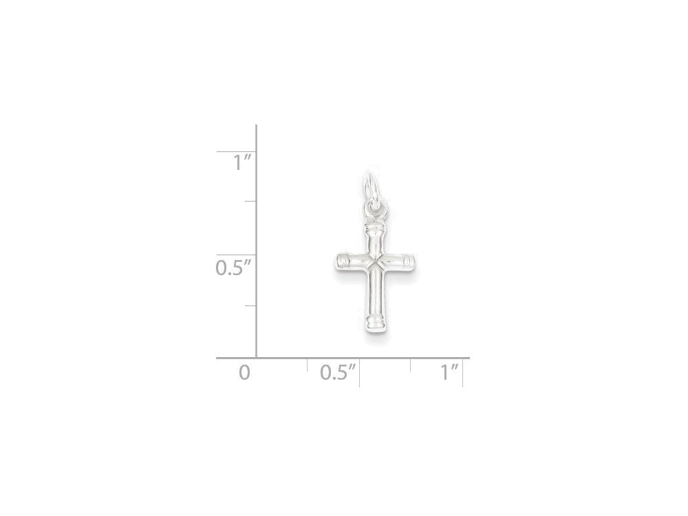FJC Finejewelers Sterling Silver Cross Charm