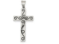 FJC Finejewelers Sterling Silver Latin Cross Pendant Necklace - Chain Included