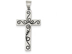 FJC Finejewelers Sterling Silver Latin Cross Pendant Necklace - Chain Included