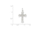 FJC Finejewelers Sterling Silver Filigree Cross Charm