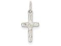 FJC Finejewelers Sterling Silver Small Crucifix Charm