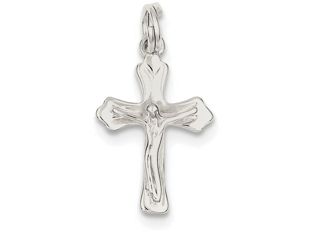 FJC Finejewelers Sterling Silver Crucifix Charm