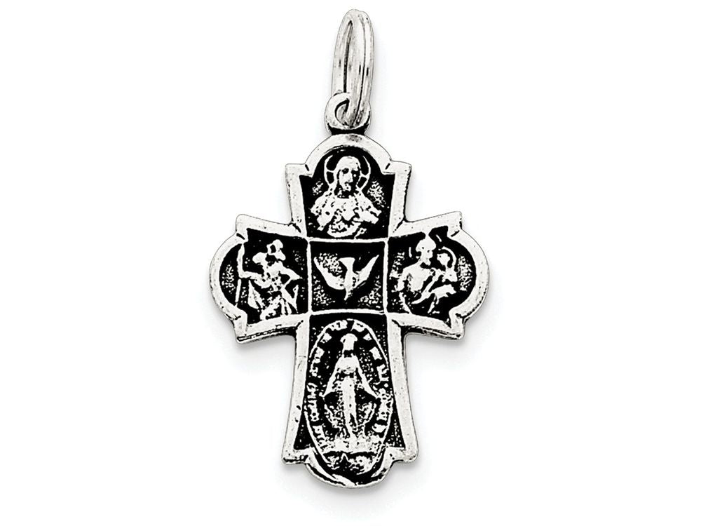 FJC Finejewelers Sterling Silver Cross Charm