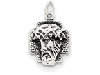 FJC Finejewelers Sterling Silver Antiqued Ecce Homo Medal Pendant Necklace - Chain Included