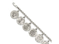 FJC Finejewelers Sterling Silver 12 Saints Bracelet