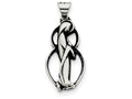 FJC Finejewelers Sterling Silver Antiqued Blessed Mary Charm