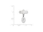 FJC Finejewelers Sterling Silver Saint Christopher Medal Pendant Necklace - Chain Included Pin