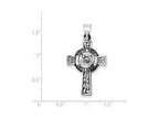FJC Finejewelers Sterling Silver US Coast Guard Cross Pendant Necklace - Chain Included