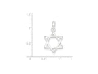 FJC Finejewelers Sterling Silver Star Of David Pendant Necklace - Chain Included