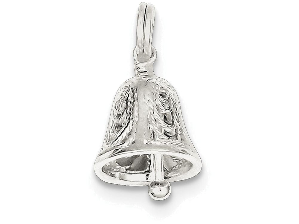 FJC Finejewelers Sterling Silver Bell Charm