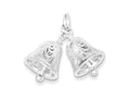 FJC Finejewelers Sterling Silver Bells Charm