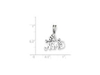 FJC Finejewelers Sterling Silver #1 Nana Pendant Necklace - Chain Included