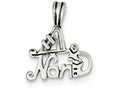 FJC Finejewelers Sterling Silver #1 Nana Pendant Necklace - Chain Included