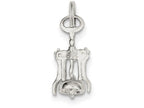 FJC Finejewelers Sterling Silver Wine Bottle Opener Charm