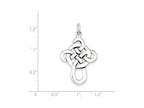 FJC Finejewelers Sterling Silver Celtic Cross Pendant Necklace - Chain Included