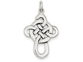 FJC Finejewelers Sterling Silver Celtic Cross Pendant Necklace - Chain Included