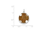FJC Finejewelers Sterling Silver Penny Charm