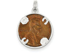 FJC Finejewelers Sterling Silver Penny Charm