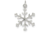 FJC Finejewelers Sterling Silver Snowflake Pendant Necklace - Chain Included