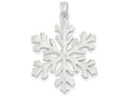 FJC Finejewelers Sterling Silver Snowflake Pendant Necklace - Chain Included