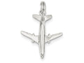 FJC Finejewelers Sterling Silver Airplane Charm