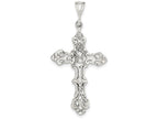 FJC Finejewelers Sterling Silver Inri Cross Pendant Necklace - Chain Included