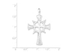 FJC Finejewelers Sterling Silver Iona Cross Pendant Necklace - Chain Included