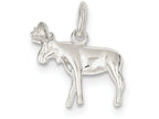 FJC Finejewelers Sterling Silver Moose Charm