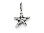 FJC Finejewelers Sterling Silver Antiqued Starfish Pendant Necklace - Chain Included