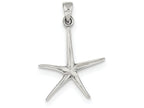FJC Finejewelers Sterling Silver Starfish Pendant Necklace - Chain Included