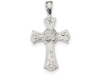 FJC Finejewelers Sterling Silver Cross Pendant Necklace - Chain Included