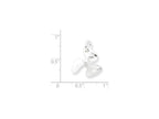 FJC Finejewelers Sterling Silver 3D D/c Boat Propeller Charm