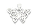 FJC Finejewelers Sterling Silver Butterfly Pendant Necklace - Chain Included