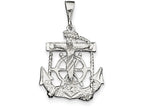 FJC Finejewelers Sterling Silver Mariner Cross Pendant Necklace - Chain Included